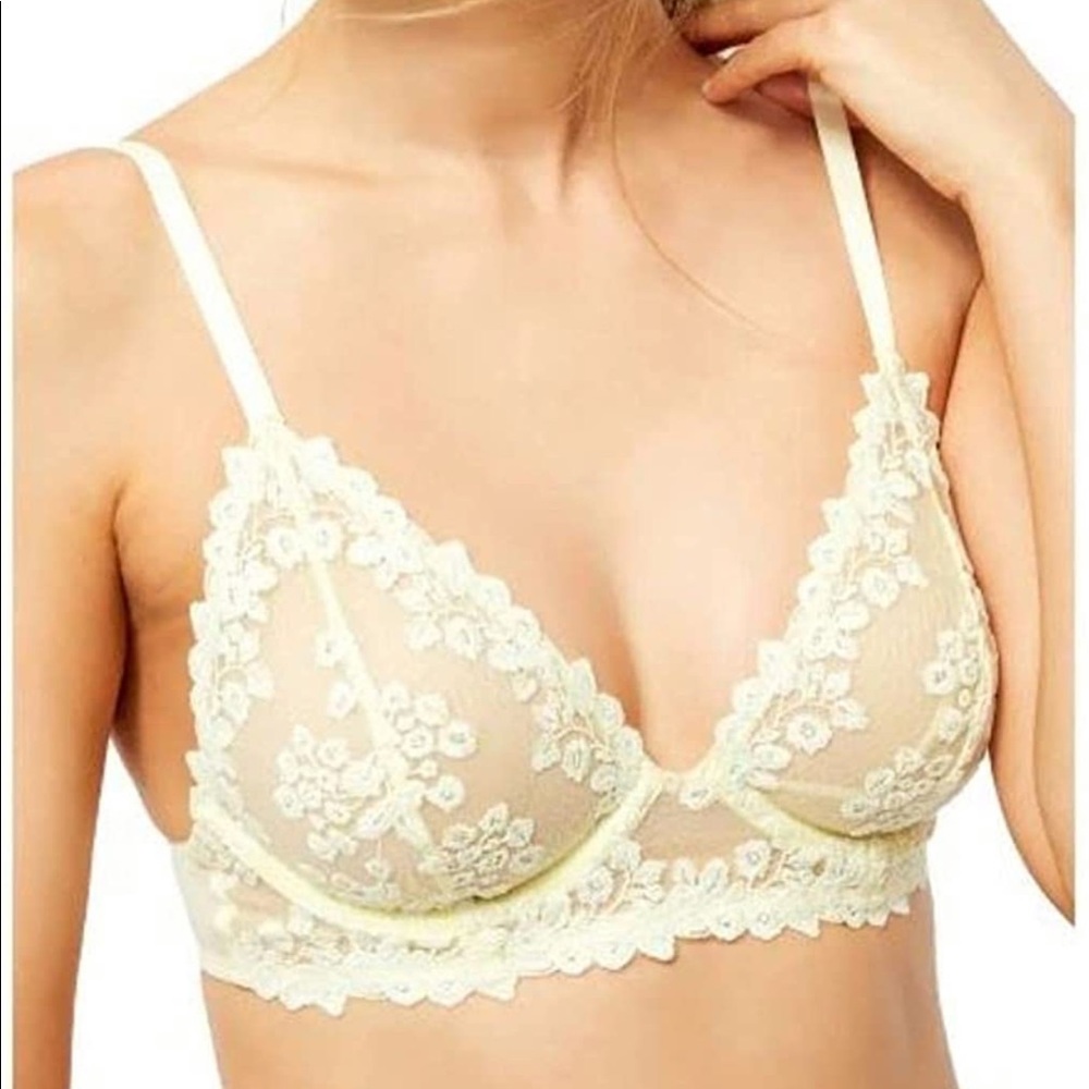 Free People Veronica Faded Sunshine Underwire Bra